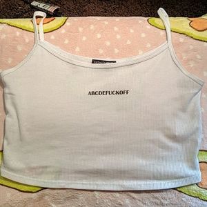 Fashion Nova crop tank